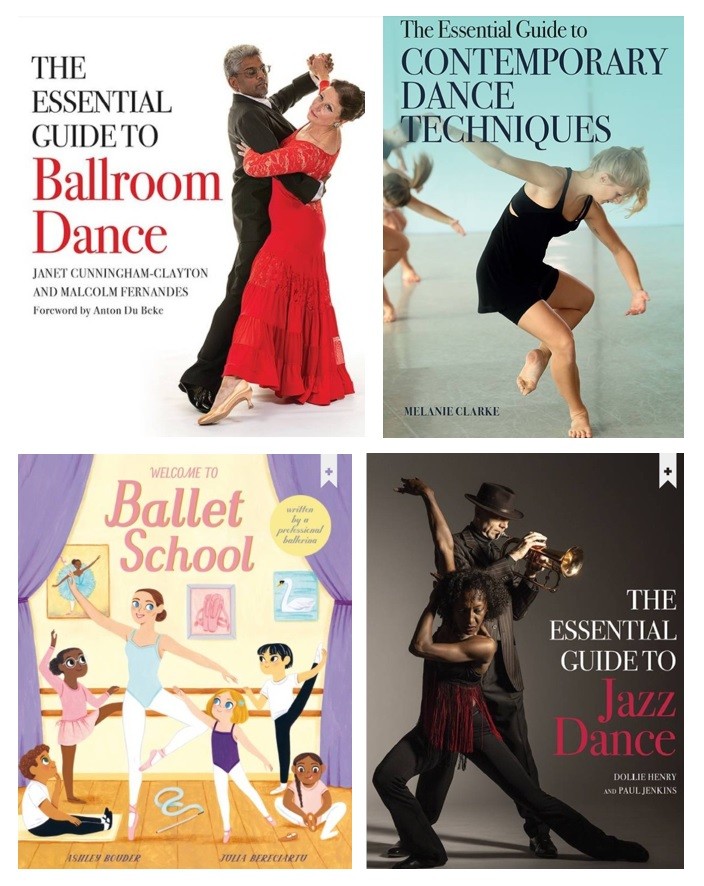 Four covers of dance related ebooks available via State Library