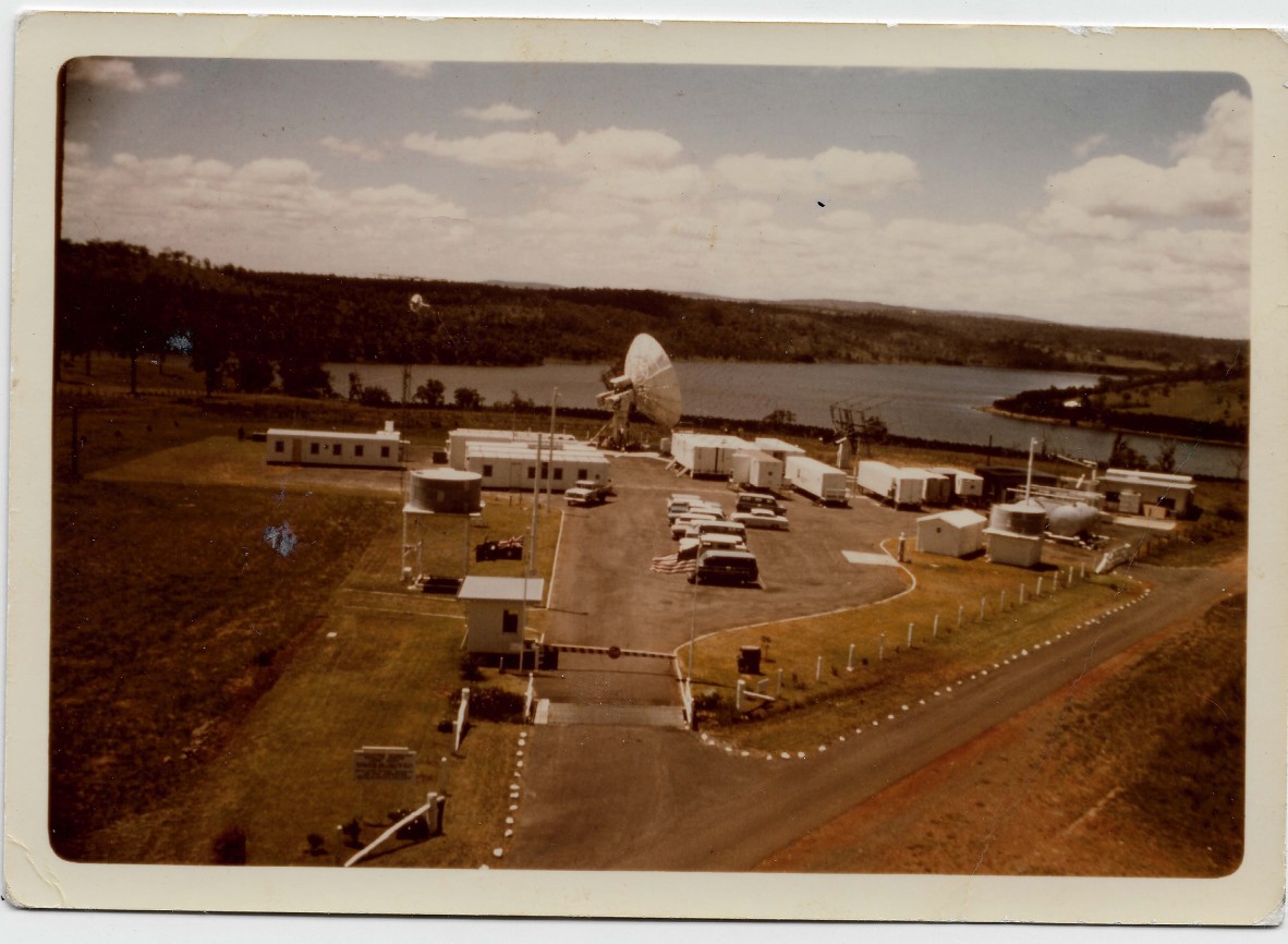 Cooby Creek ATS Station overlooking Cooby dam. 