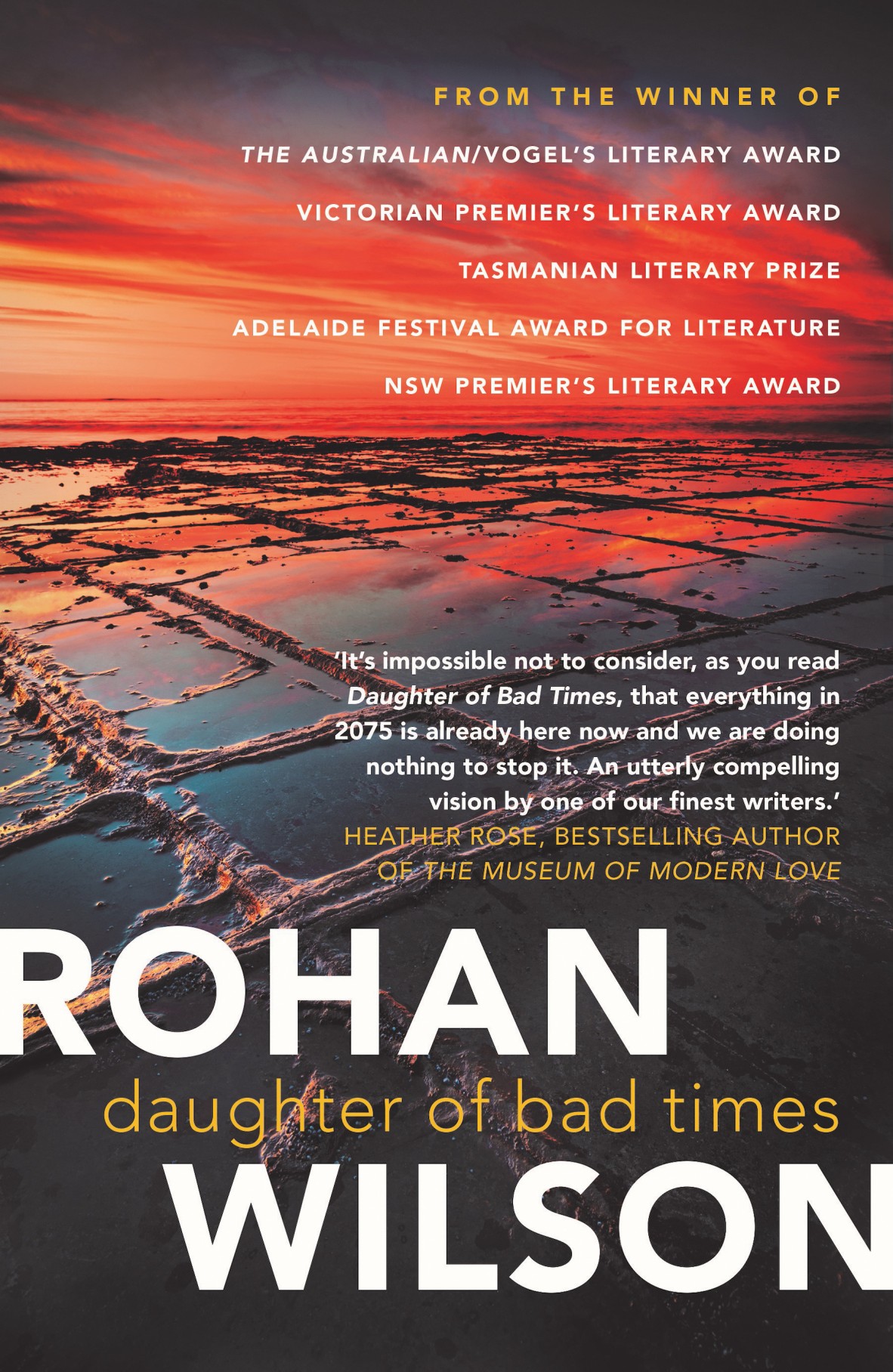Daughter of Bad Times by Rohan Wilson book cover (Allen & Unwin)