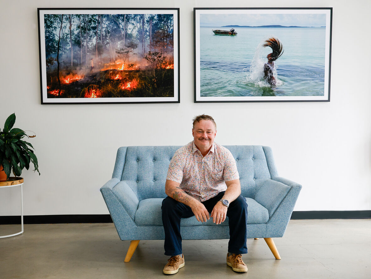 Dean Saffron is a freelance documentary photographer / filmmaker and a proud Kamilaroi First Nations man.