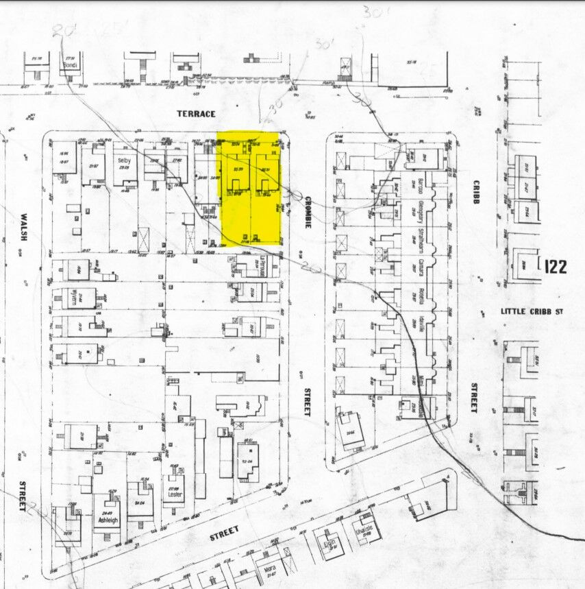 section of Brisbane City Council detail plan 844