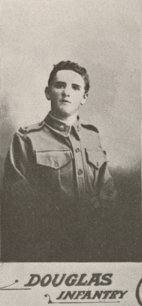 Picture of a soldier in 1915 Douglas Gordon 