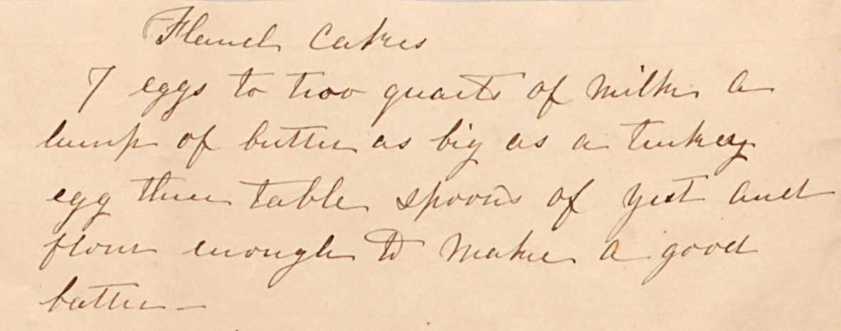 Image of French Cakes recipe, p.8.