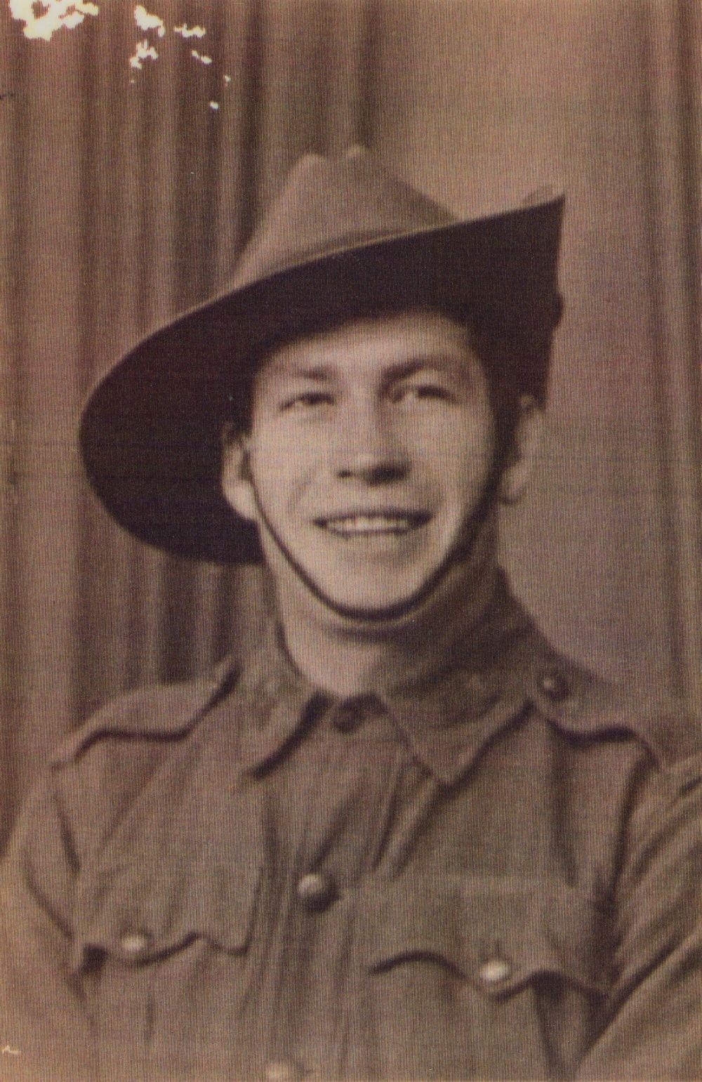 Portrait of Ernest Duncan in uniform.