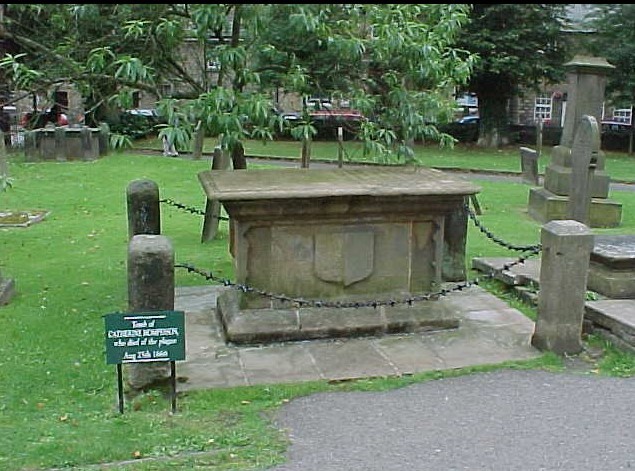 Catherine Mompesson’s grave