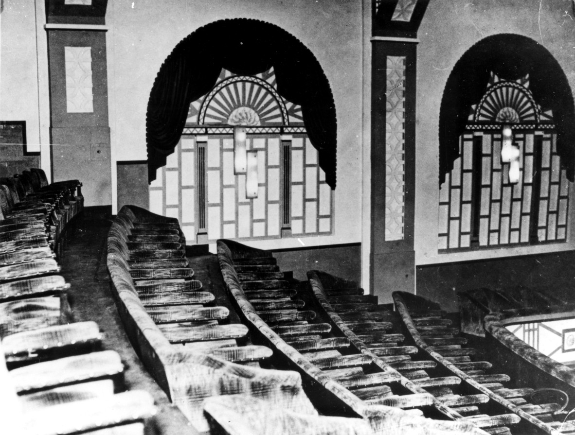 Interior of the Wintergarden Theatre, ca. 1930.