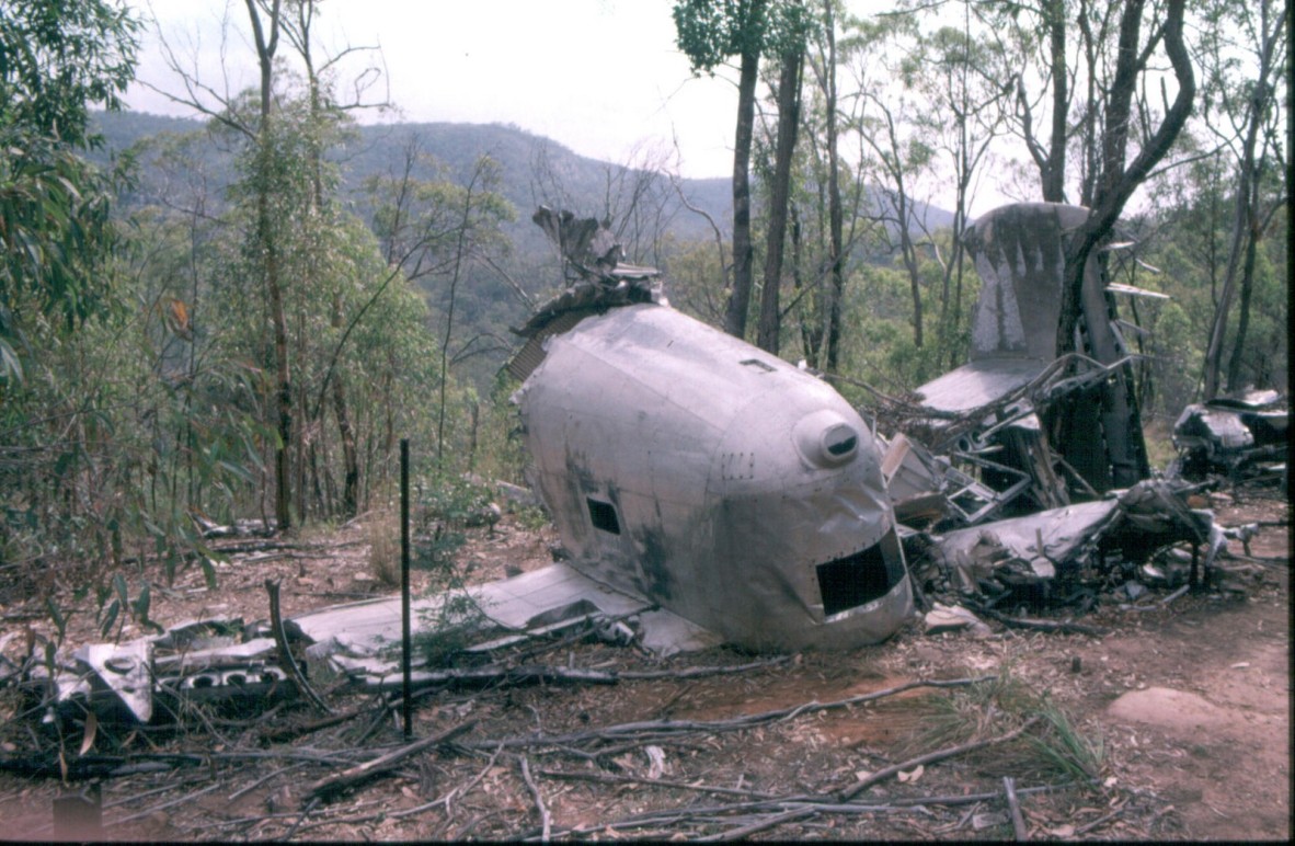B-24D Liberator “Beautiful Betsy” crash site