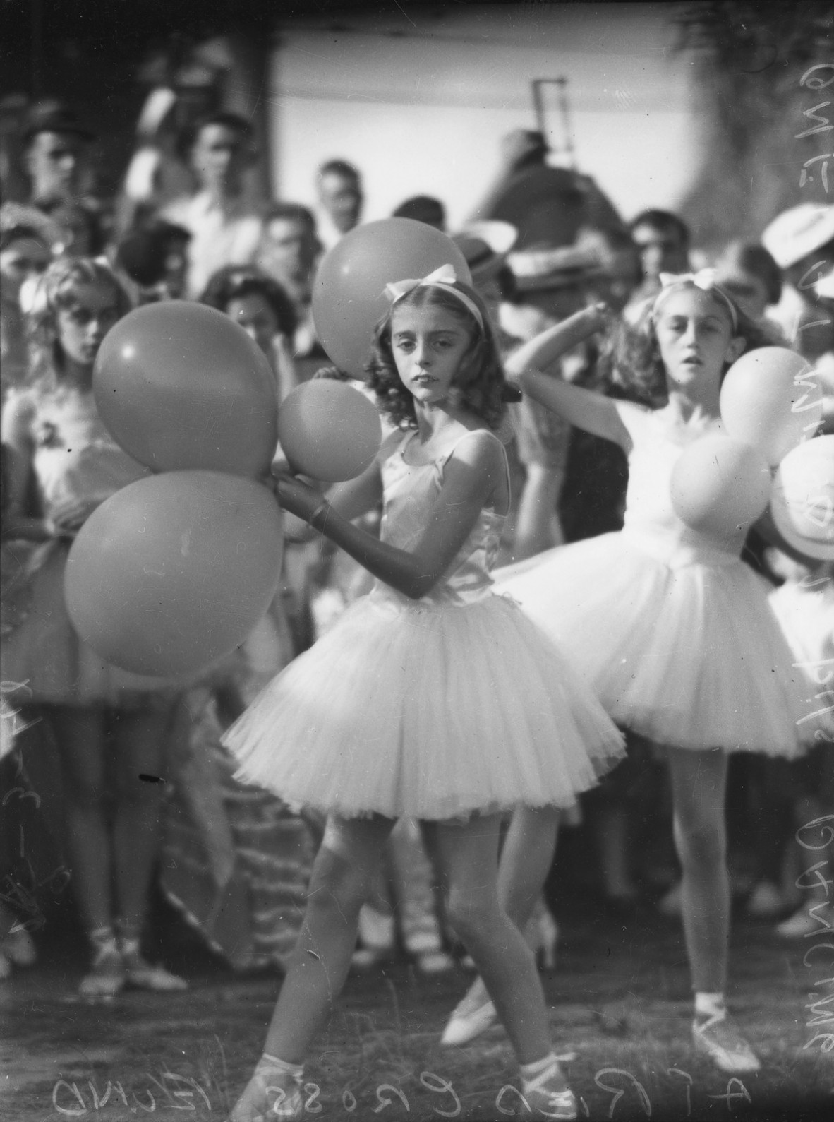 Ballerinas dancing at the Red Cross Fund, Brisbane, 1942.