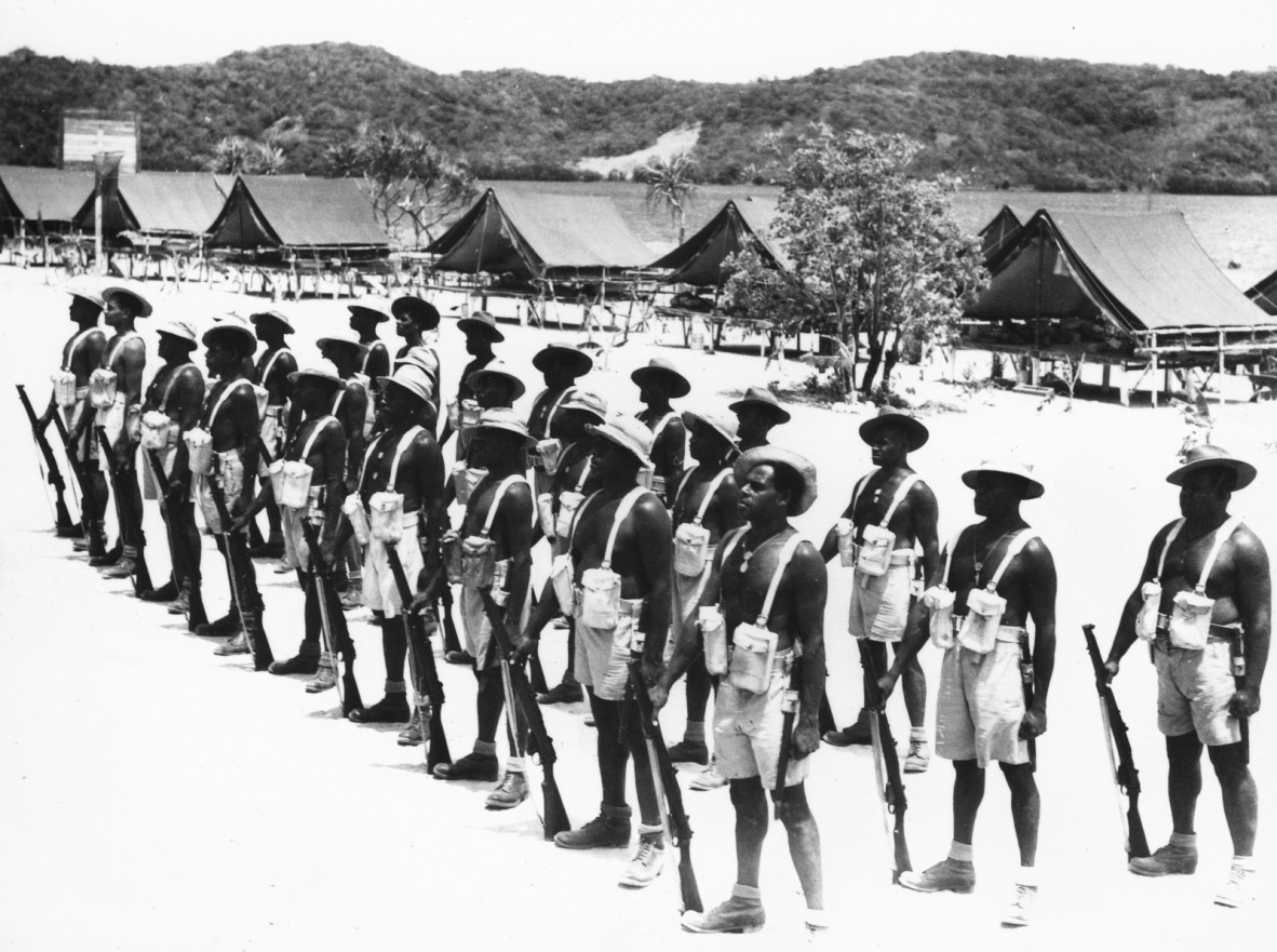 Torres Strait Light Infantry Battalion, 1945