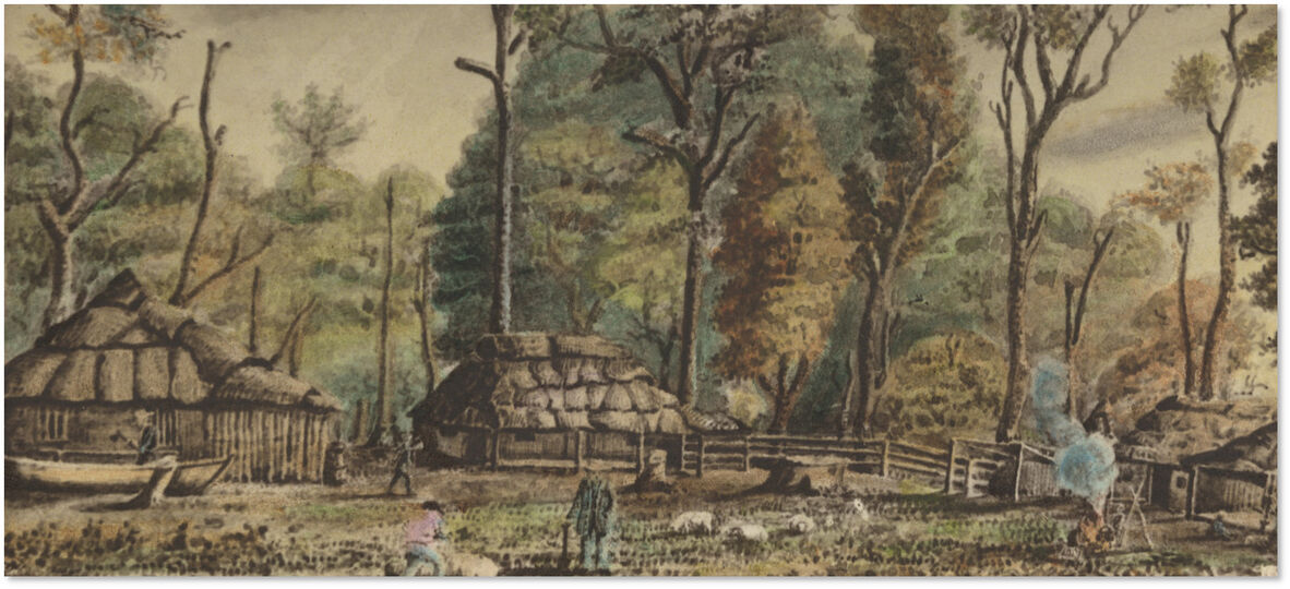 Durundur Station, c1843