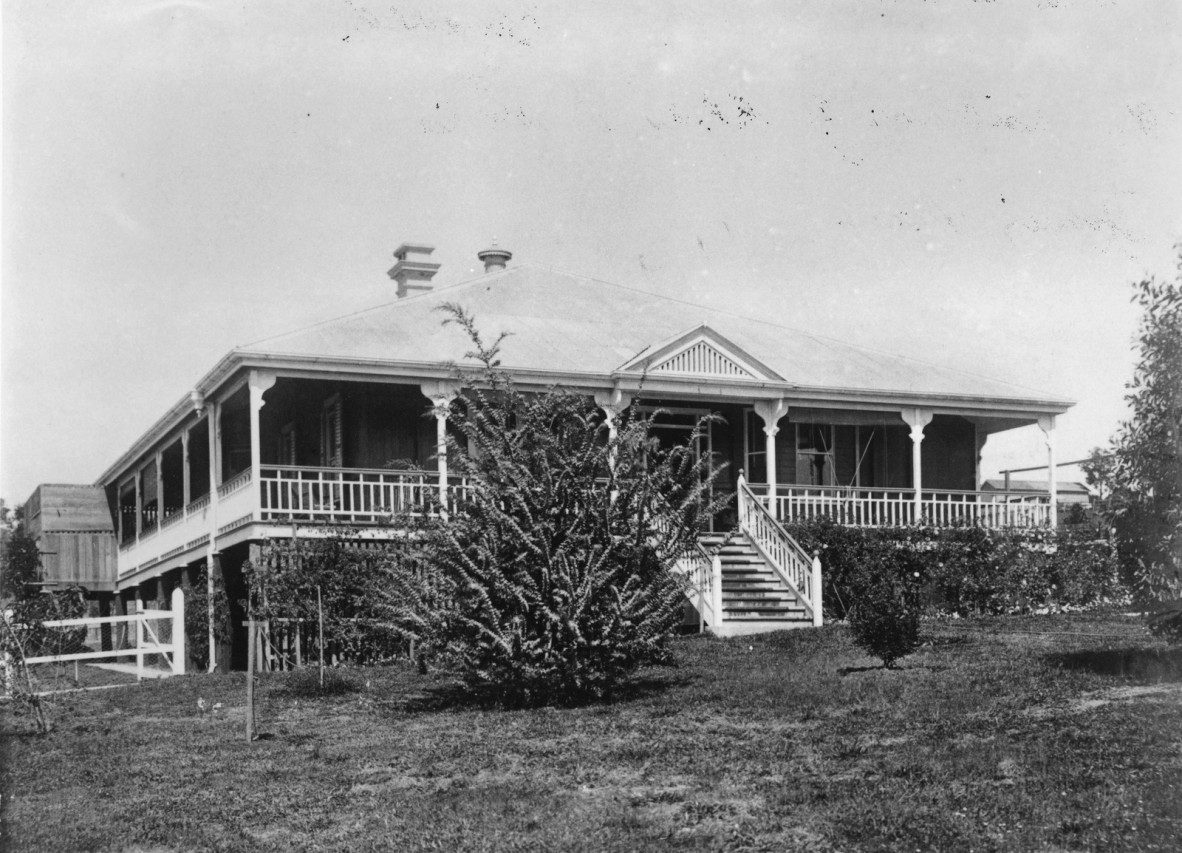 Brisbane residence, Elderslie, in Adelaide Street in the suburb of Clayfield.