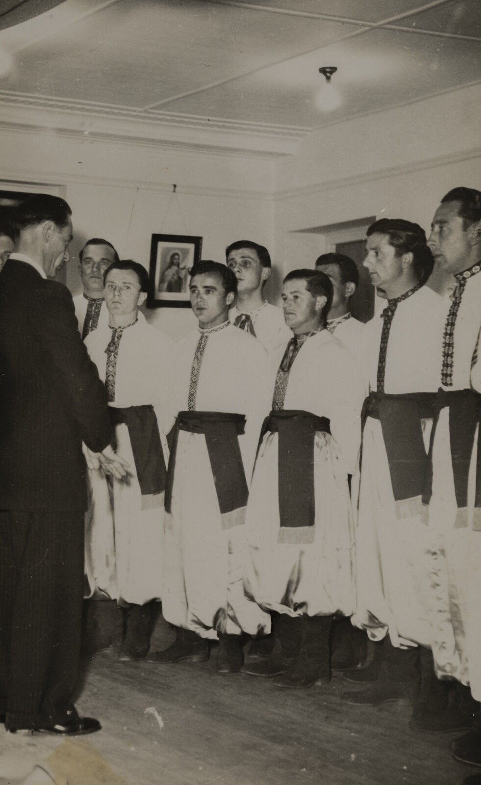 Ukrainian Association of Queensland Male Choir, Buranda, 1951.