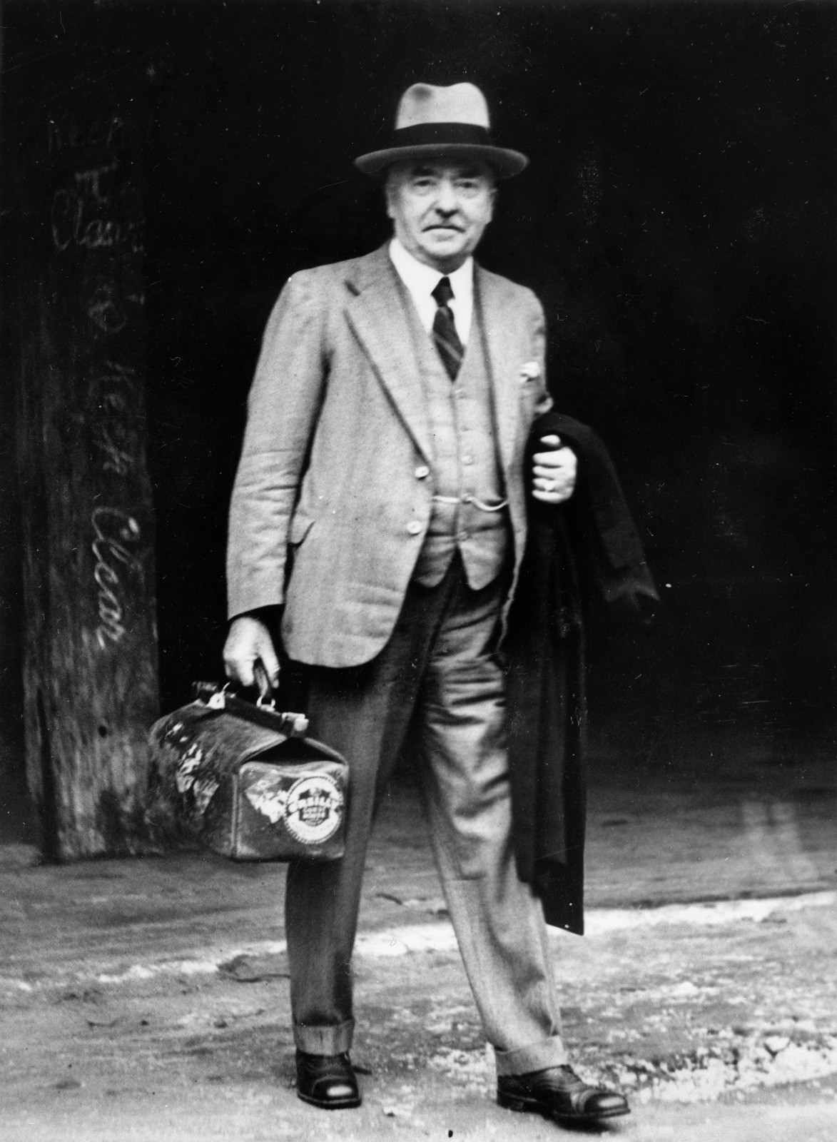 Businessman Fred Tritton, Brisbane, March 1935.
