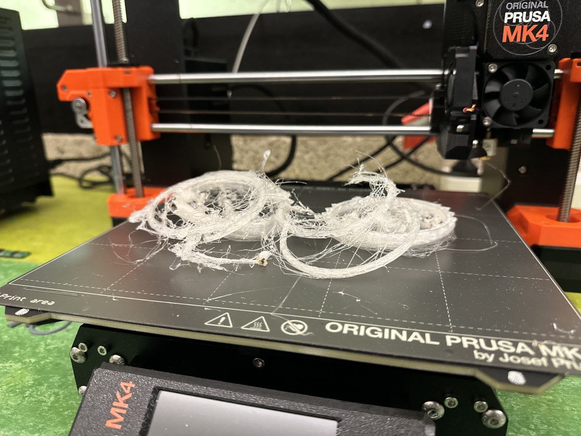 3D printed object that failed