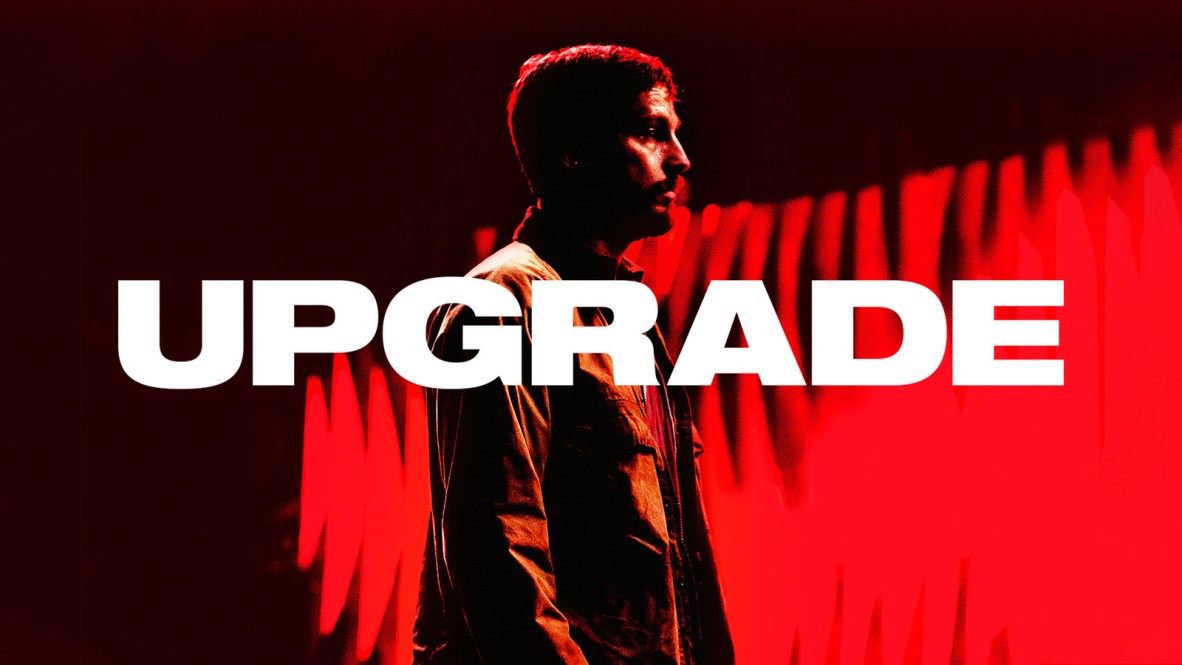 Image from film Upgrade directed by Leigh Whannell produced by Blumhouse Productions et al streamed by Kanopy database