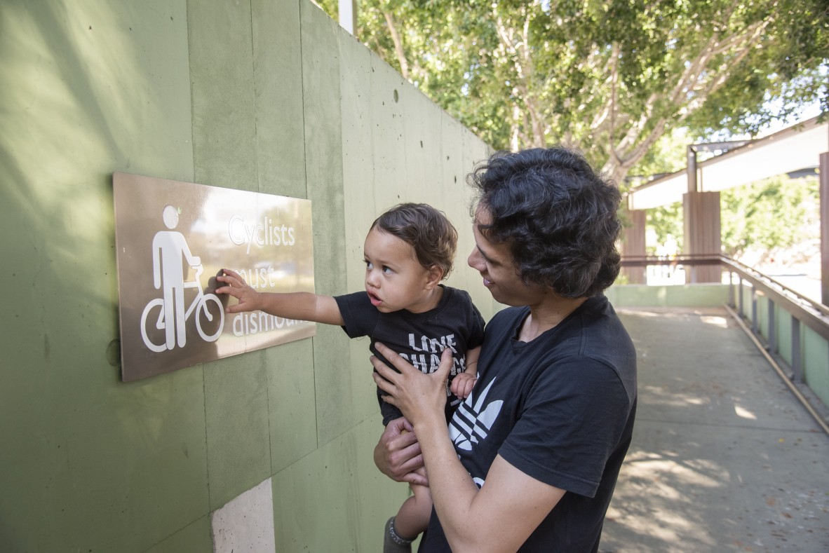 Walking and engaging with your little one