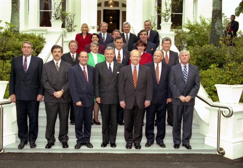 The first Beattie ministry, 1998. (Courtesy Queensland State Archives collection)