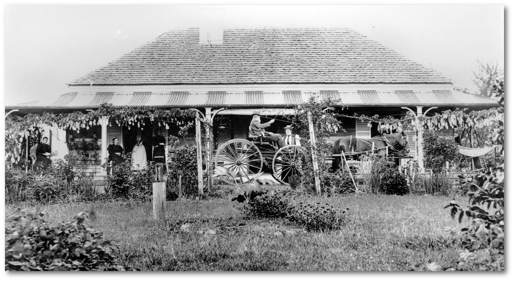 Forest Vale Station homestead c1892
