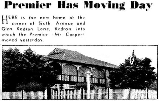 Frank Cooper's House at Kedron