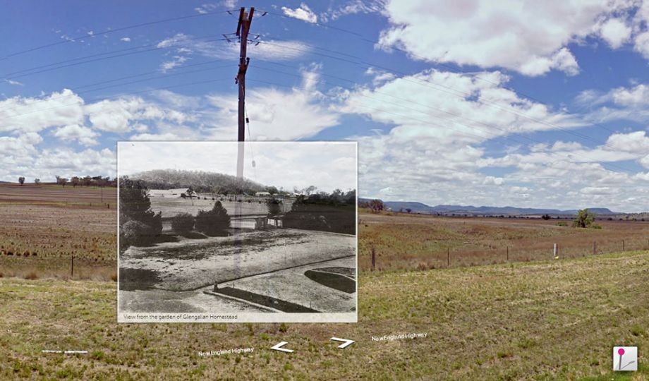 Creators: State Library of Queensland, Historypin | Source: Photographer unknown,, View from the garden of Glengallan Homestead, ca 1885, John Oxley Library, State Library of Queensland, Neg:63330