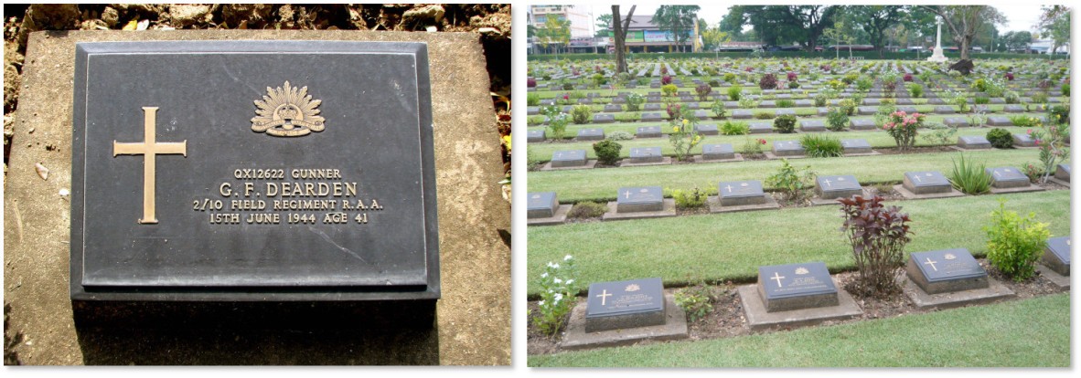 George Frank Dearden's gravesite