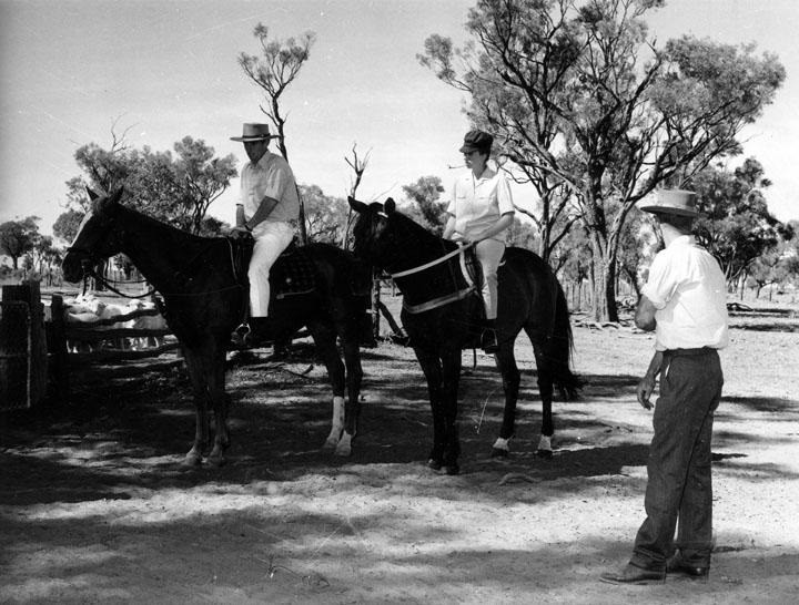 HRH Princess Anne riding a horse, 1970. Item ID DR9854. 