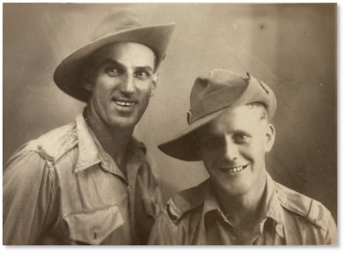 Brothers Harry and Stan Dickinson