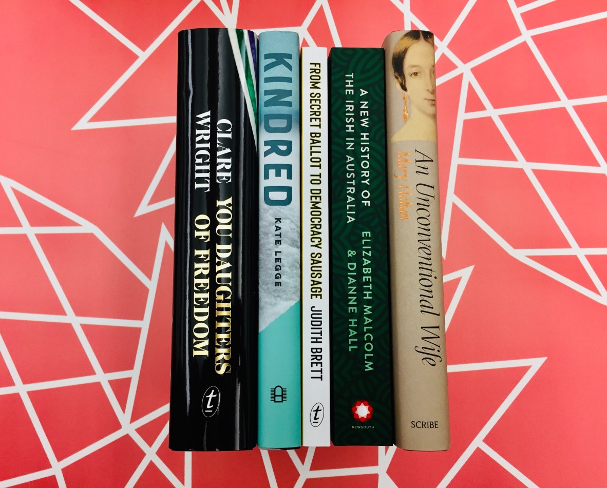 2019 University of Southern Queensland History Book Award finalists