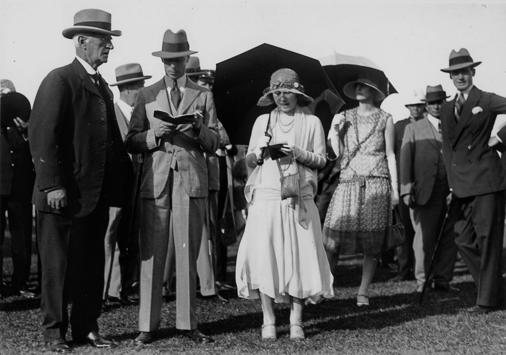  Duke and Duchess of York at Eagle Farm Racecourse Brisbane 1927