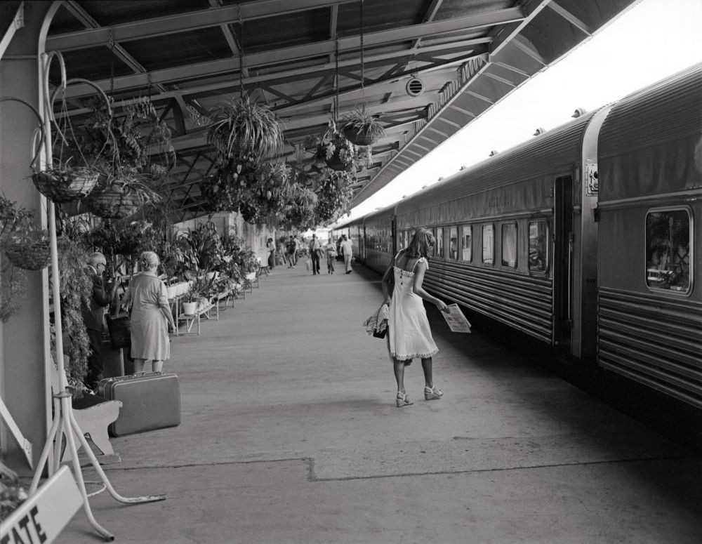 South Brisbane Railway Station, 1979.