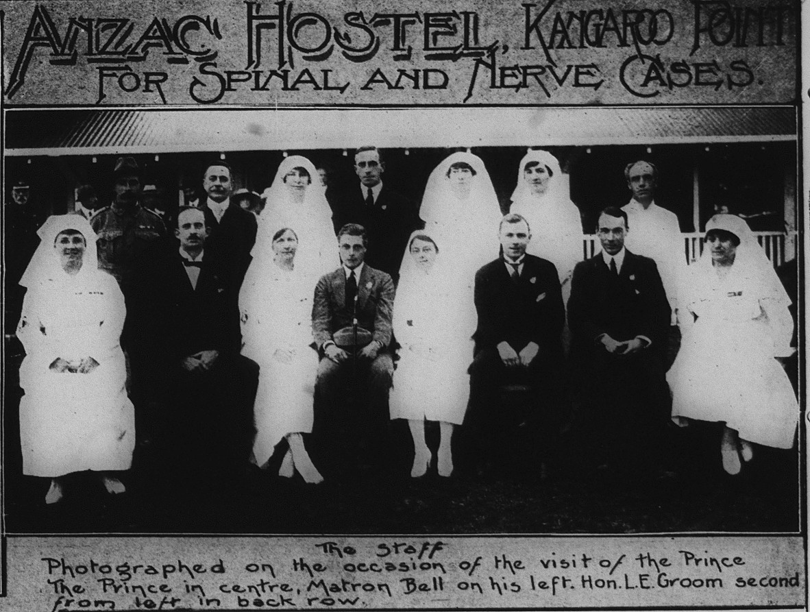 Anzac Hostel Kangaroo Point For Spinal and Nerve Cases The Queenslander Sat 18 September 1920 pg 19 National Library of Queensland 