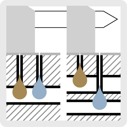 Infiltration well diagram