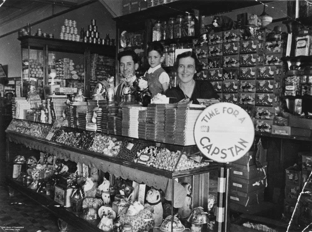 Inside the Paragon Cafe at Dalby Queensland ca 1936