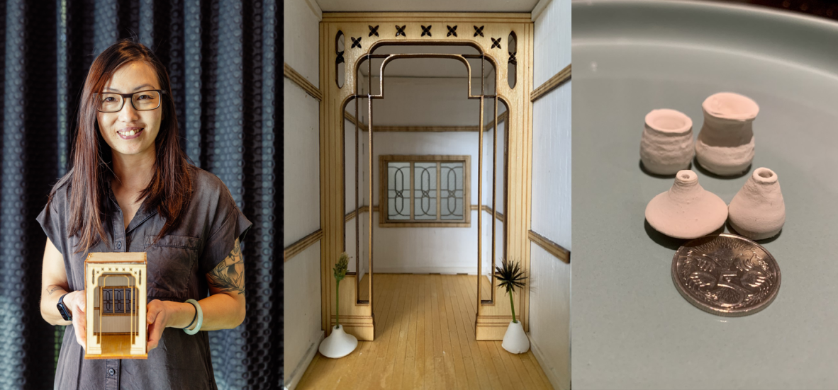 Qld miniature architecture Jen Lui composite image