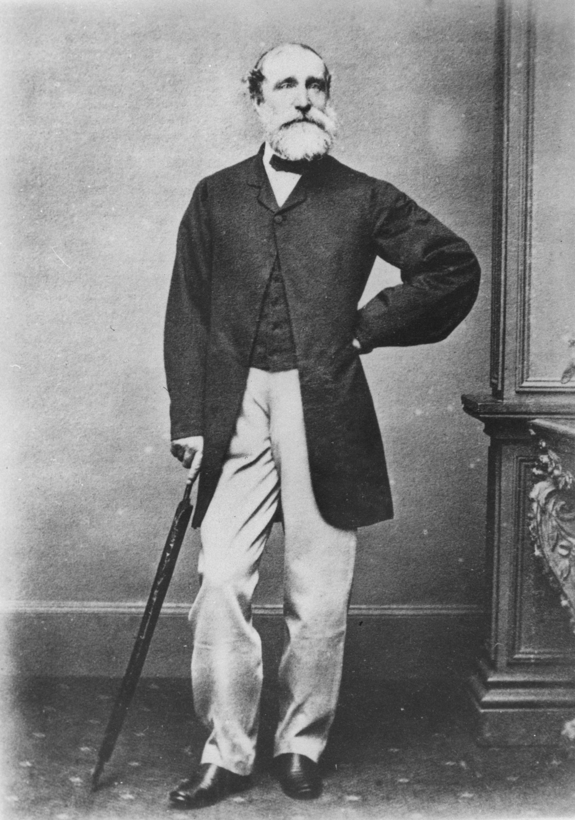 Early Queensland pioneer John Watts, Minister of Works, 1860s.