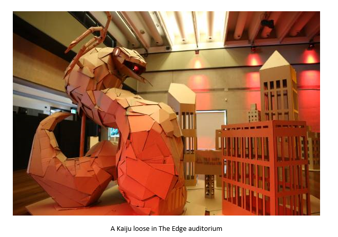 Giant Kaiju at The Edge