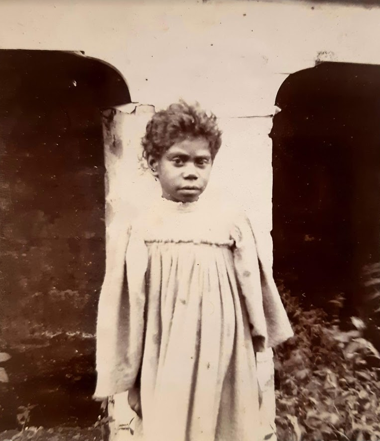 Lucy, ca 1900. 6820 Ronald Monroe photographs. John Oxley Library, State Library of Queensland.