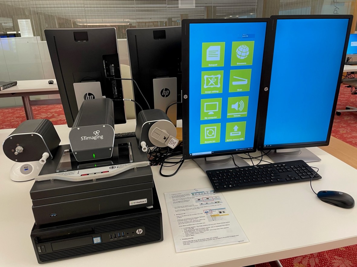 Microfilm reader