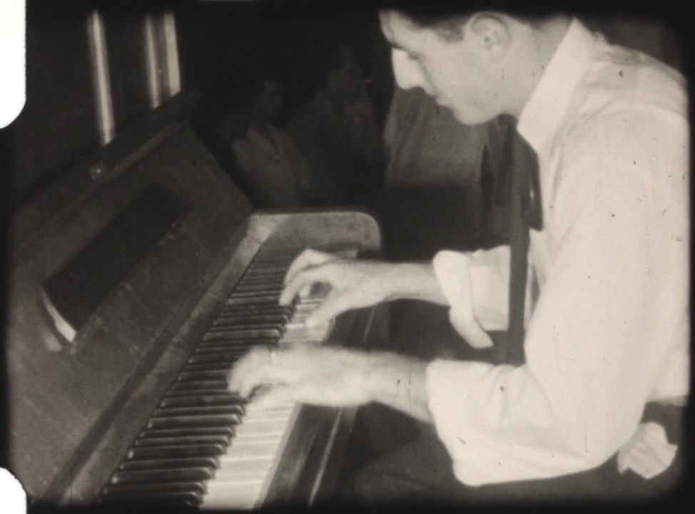 Believed to be Ron Carroll from Queensland's first rock 'n' roll band, The Rocketts