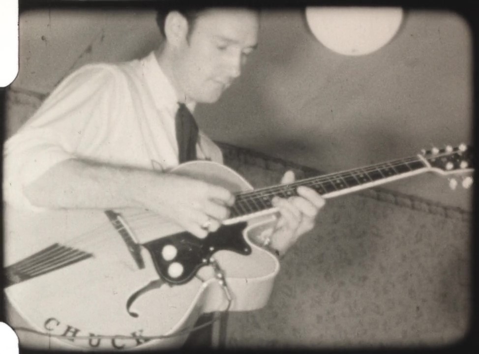 Believed to be Chuck Supplice from Queensland's first rock 'n' roll band, The Rocketts