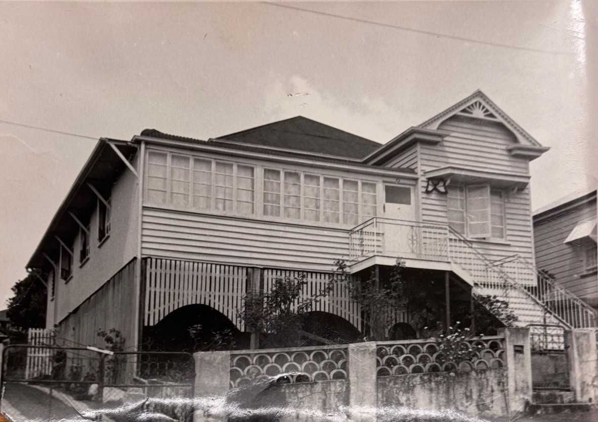 Timber Queensland style house at 41 Park Street Kelvin Grove