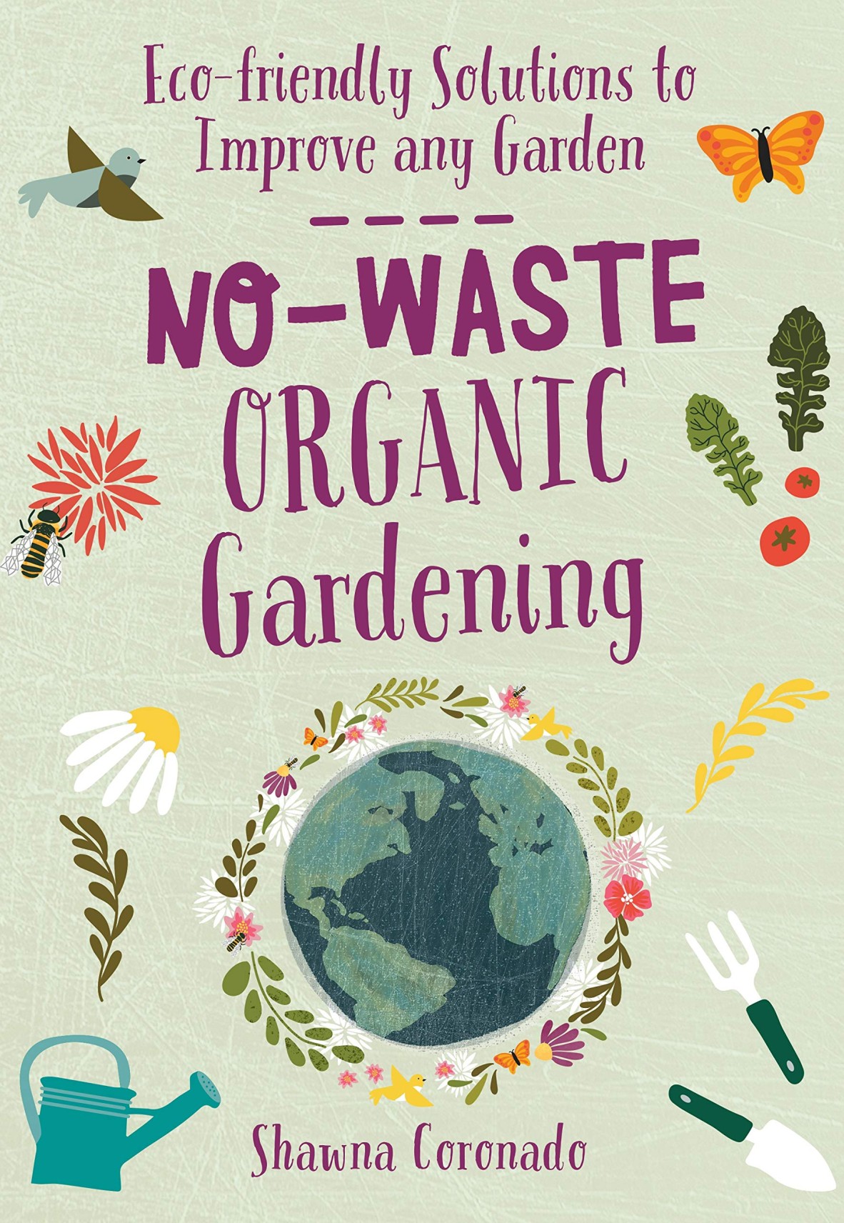 Book cover of No Waste Organic Gardening