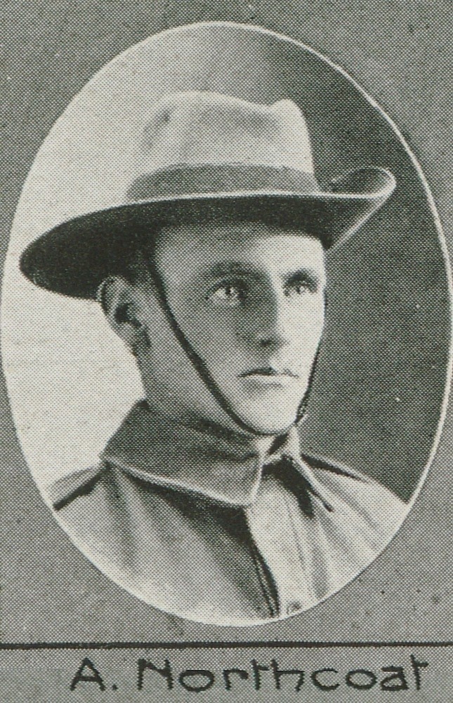 Private Arthur Northcott, Queenslander Pictorial Supplement p. 25, 12 June 1915