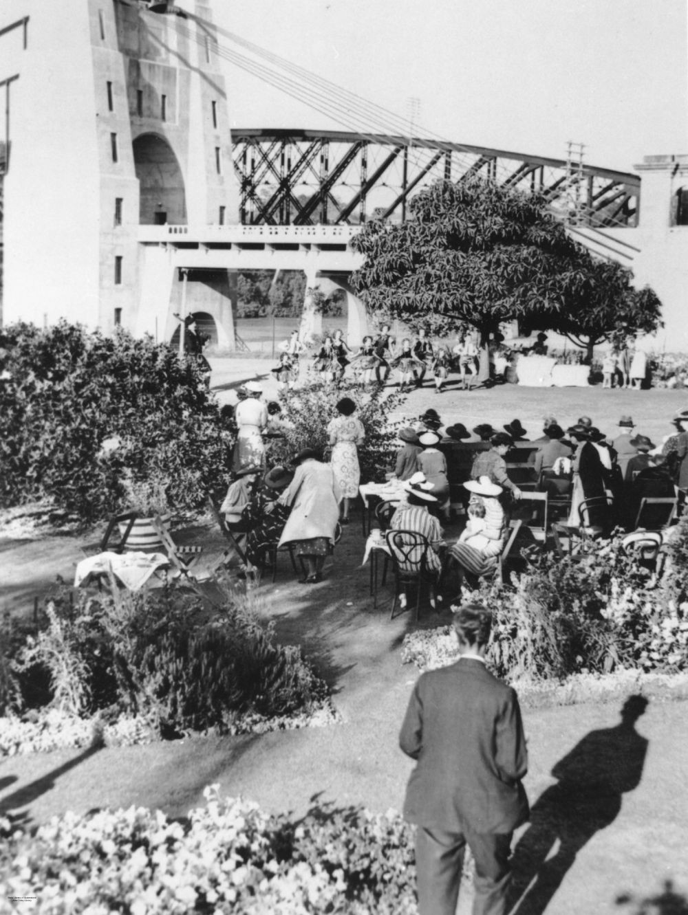 Official opening of the Indooroopilly Toll Bridge, 1932. Image No: 181335