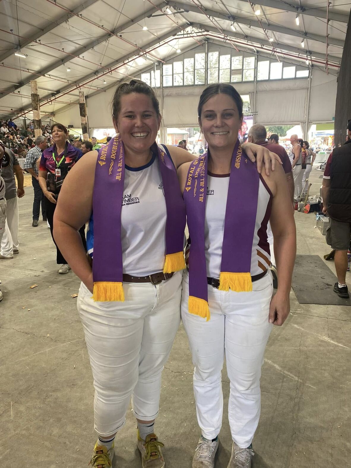 Winners are grinners, Madeleine Edwards & Anne Paterson Ekka 2024