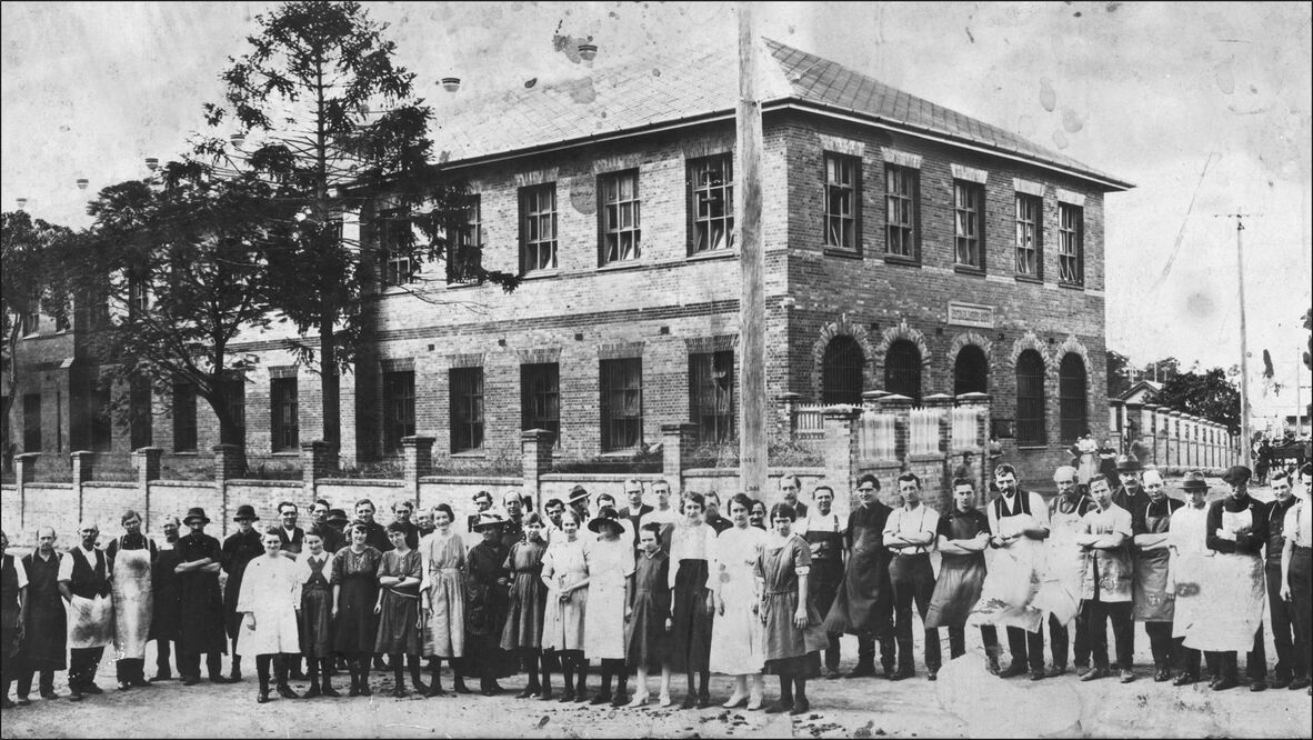Dixon's Shoe Factory, Montague Road, West End.