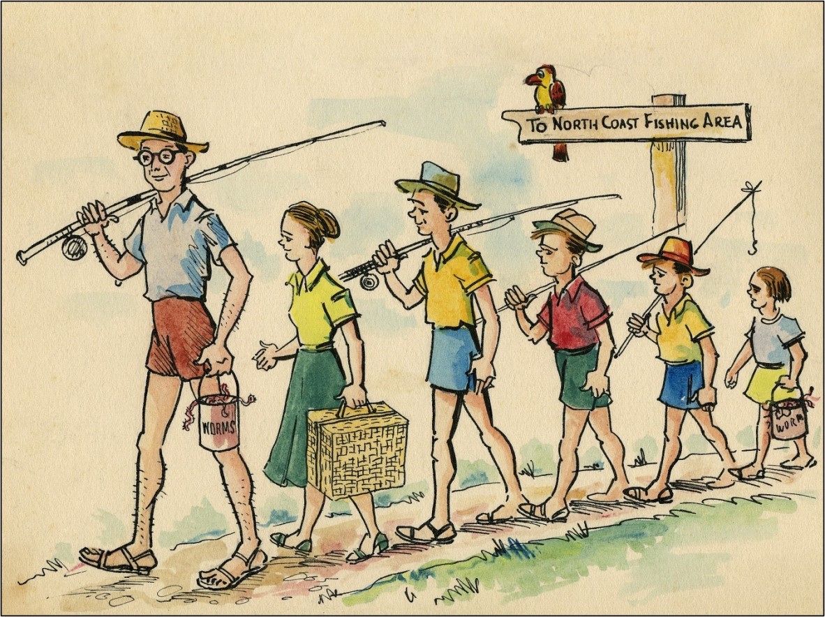 1959 Queensland Can Company Christmas Card.