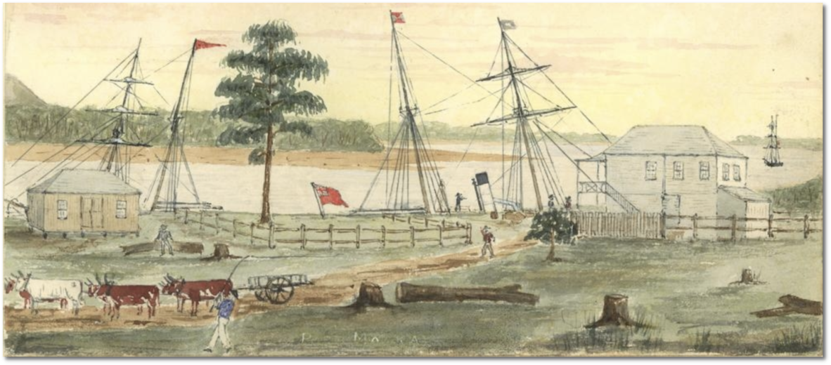 Port Mackay by Charles Rawson