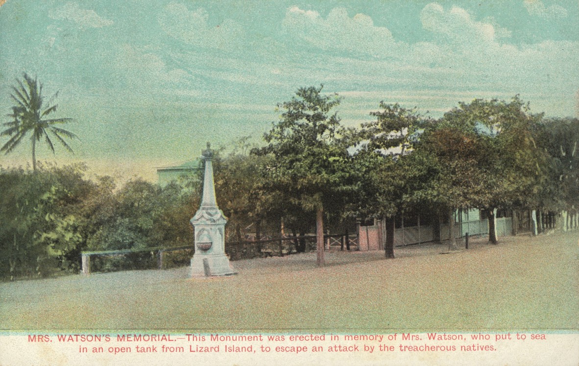 Mrs Watson Memorial postcard ca1906