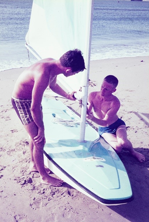 Preparing for the water at Vung Tao beach, Vietnam.